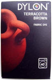 FABMACHDYE35 Terracotta Brown Dylon Machine Fabric Dye, 200 Gram Pack - Ribbonmoon