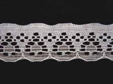 L216 29mm Flat White Lace - Ribbonmoon