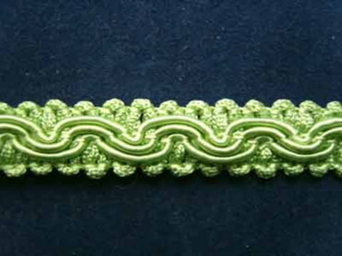 FT1050 12mm Dusky Mint Green Corded Braid Trimming - Ribbonmoon