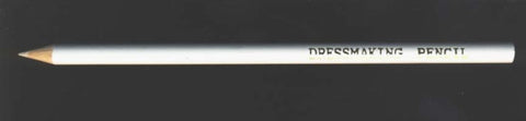 Dressmaking or Quilters Chalk Pencil White - Ribbonmoon