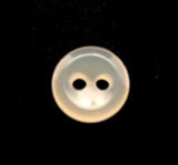 B10307 11mm Cream Polyester Shirt Type Button - Ribbonmoon