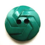 B13359 19mm Pale Jade Green Gloss and Matt Texture 2 Hole Button - Ribbonmoon