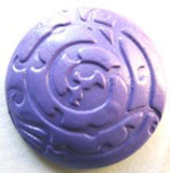 B7706 22mm Pale Purple Textured Shank Button - Ribbonmoon