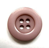 B16397 18mm Dusky Mauve Gloss 4 Hole Button - Ribbonmoon