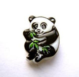 B12033 17mm Panda Shape Novelty Shank Button