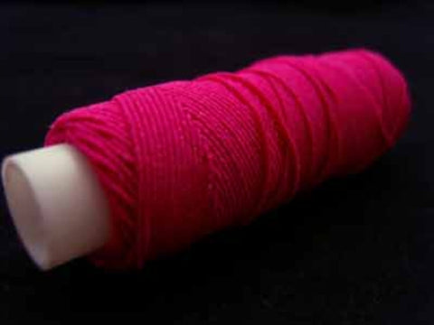 SHIRRING17 Fuchsia Pink Shirring Elastic, 20 Metre Spool - Ribbonmoon