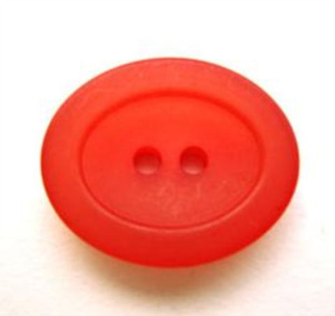 B14024 17mm Pale Salsa Casein Formaldehyde Dull Sheen 2 Hole Button - Ribbonmoon