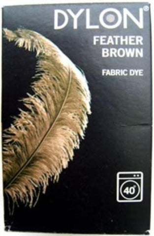 FABMACHDYE27 Feater Brown Taupe Dylon Machine Fabric Dye, 200 Gram Pack - Ribbonmoon