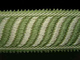 FT1789 37mm Khaki Green and Cream Tough Satin Sheen Braid