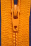 Z1949 YKK 41cm Marigold Nylon No.3 Closed End Zip - Ribbonmoon