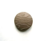 B9175 14mm Pale Taupe Textured Shank Button - Ribbonmoon