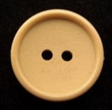 B12008 21mm Sand Matt Centre 2 Hole Button - Ribbonmoon