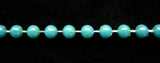 PT38 4mm Turquoise and Iridescent Strung Pearl, Bead String Trimming - Ribbonmoon