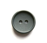 B17420 16mm Smoked Grey Matt Centre 2 Hole Button - Ribbonmoon