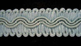 FT2055 16mm Pale Dusky Blue Braid Trimming