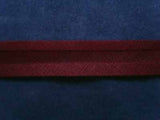 BB148 13mm Maroon 100% Cotton Bias Binding - Ribbonmoon