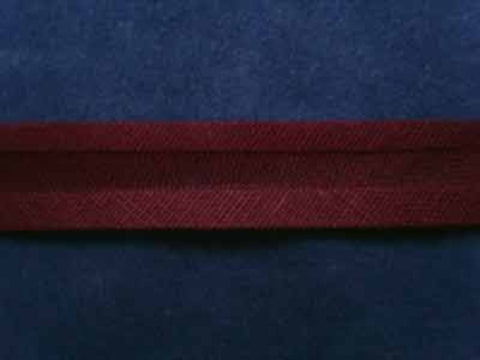 BB148 13mm Maroon 100% Cotton Bias Binding - Ribbonmoon