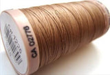 GQT 1225 Gutermann 200 metre spool of Cotton Quilting Thread. Beige