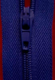 Z1510 15cm Dark Misty Royal Blue Nylon No.3 Closed End Zip - Ribbonmoon