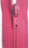 Z0644 56cm Geranium Pink Nylon No.3 Closed End Zip - Ribbonmoon