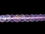 SQC22 6mm Hologram Lilac Translucent Strung Sequins - Ribbonmoon