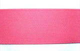 R7770 25mm Dark Rose Pink Rustic Taffeta Seam Binding by Berisfords