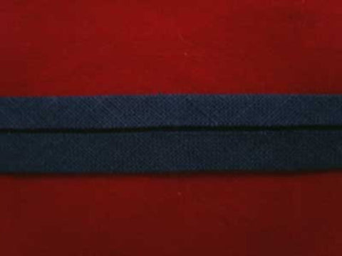 BB268 10mm Navy Cotton Bias Binding Tape