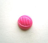 B9709 9mm Shocking Pink Textured Half Ball Shank Button - Ribbonmoon