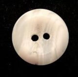B6656 17mm Tonal Whites Chunky Bone Sheen 2 Hole Button - Ribbonmoon