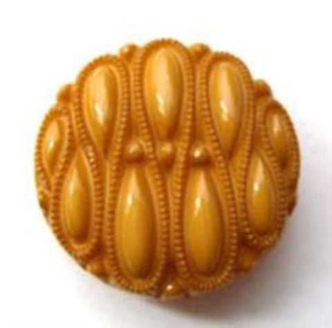 B15371 20mm Golded Brown Textured Shank Button - Ribbonmoon