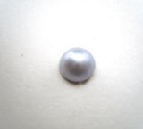 B16773 7mm Sky Blue Glass Half Ball Shank Button - Ribbonmoon
