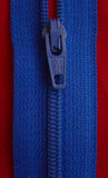 Z0232 YKK 51cm Royal Blue Nylon No.3 Closed End Zip - Ribbonmoon