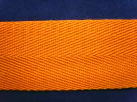 VTAPE09 38mm Marigold Acrylic V Tape Webbing - Ribbonmoon