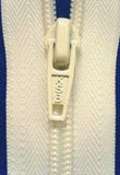 Z1535 71cm Ivory-Cream Nylon No.5 Open End Zip