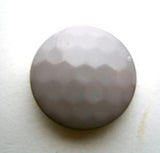 B9464 18mm Very Pale Grey Honeycomb Gloss Shank Button - Ribbonmoon