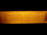 R6401 13mm Deep Gold Budget Single Face Satin Ribbon - Ribbonmoon