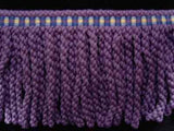 FT524 17cm Purples,Blues and Jasmine Bullion Fringe - Ribbonmoon