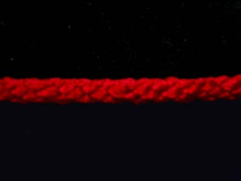C407 4mm Lacing Cord by British Trimmings, Deep Red 306 - Ribbonmoon