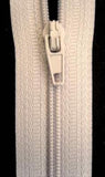 Z4862 16cm Pale Beige Nylon No.3 Closed End Zip - Ribbonmoon