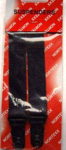 SUS4 Black 20mm Sew on Suspenders, Pair