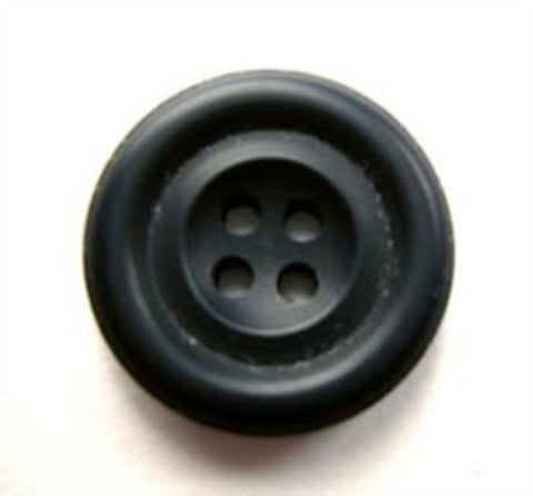 B17593 19mm Misty Midnight Navy Soft Sheen 4 Hole Button - Ribbonmoon