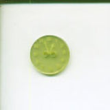 B15477 15mm Meadow Green, Clock Face Design 2 Hole Button - Ribbonmoon