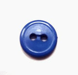 B11205 13mm Dark Royal Blue 2 Hole Button - Ribbonmoon