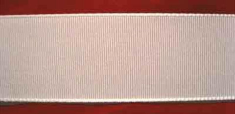 R6907 25mm Silver Grey Taffeta Ribbon by Berisfords - Ribbonmoon