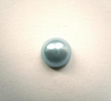 B12601 10mm Metallic Cornflower Half Ball Glass Button - Ribbonmoon