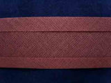 BB256 25mm Mauve Pink 100% Cotton Bias Binding Tape - Ribbonmoon