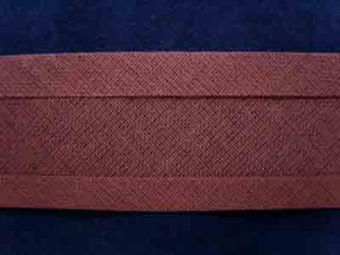 BB256 25mm Mauve Pink 100% Cotton Bias Binding Tape - Ribbonmoon