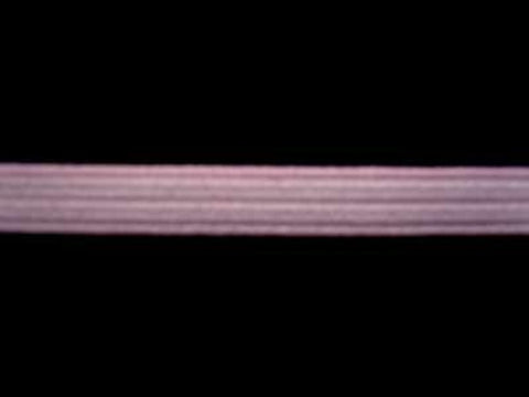 E125 4.5mm Pale Rose Pink 6 Cord Elastic. - Ribbonmoon