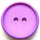 B7727 23mm Bright Lilac Matt Centre 2 Hole Button - Ribbonmoon