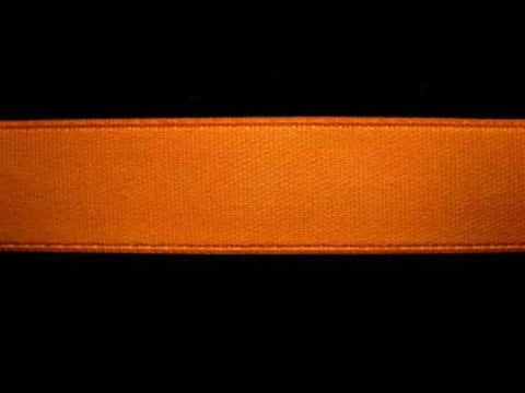 R1821 8mm Light Orange Budget Single Face Satin Ribbon
